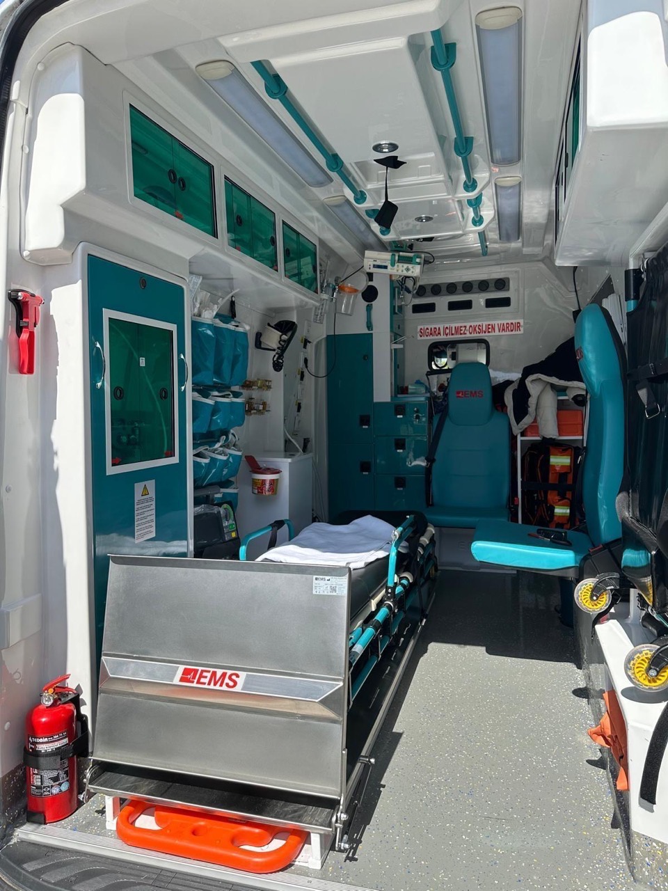 Ambulans iç donanımı